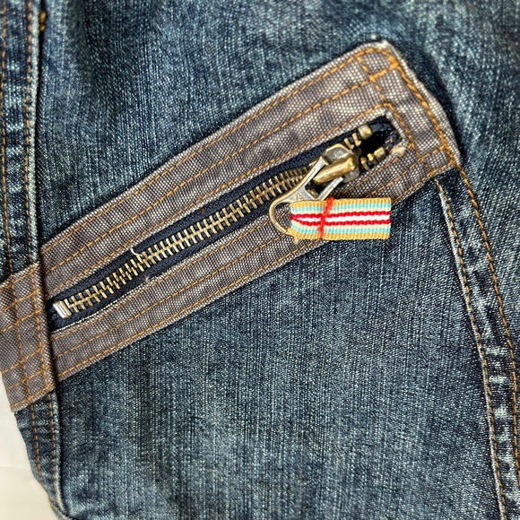 Vintage Oilily Kids Denim Jacket with Patches SZ 140 US Size 10 - Picture 4 of 10